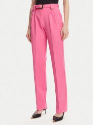 Versace Jeans Couture Spodnie materiałowe 78HAA111 Różowy Straight Fit. Czerwone spodnie materiałowe Versace Jeans Couture, bez wzorów, z jeansu. Za 1,089.00 zł.