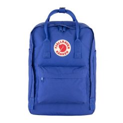 Plecak na laptopa Fjallraven Kanken Laptop 15 - cobalt blue. Niebieskie plecaki Fjällräven, bez wzorów, bez dodatków. Za 449.99 zł.