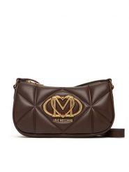 LOVE MOSCHINO Torebka JC4083PP0NLC0313 Brązowy. Brązowe kopertówki Love Moschino, bez wzorów, ze skóry, wizytowe, bez dodatków. Za 699.99 zł.