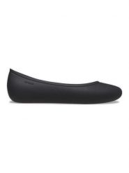 Crocs Baleriny "Brooklyn" w kolorze czarnym rozmiar: 38/39. Czarne baleriny Crocs, bez wzorów, bez obcasa, bez zapięcia. Za 167.28 zł.