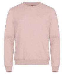 Clique Bluza z okrągłym dekoltem unisex z bawełny i poliestru z recyklingu –. Czerwone bluzy CLIQUE, l, bez wzorów, z bawełny, bez kaptura. Za 164.44 zł.