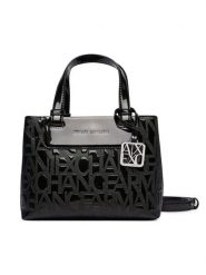 Armani Exchange Torebka XW001576 AF17290 UC001 Czarny. Czarne torebki klasyczne Armani Exchange, bez wzorów, ze skóry, bez dodatków. Za 589.99 zł.