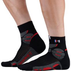 Skarpetki Monnet Mid Expert. Czerwone skarpetki MONNET, bez wzorów. Za 95.00 zł.