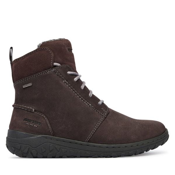 Trzewiki Josef Seibel. Czarne botki Josef Seibel, bez wzorów, bez obcasa, na płaskiej podeszwie, bez zapięcia. Za 429.99 zł.