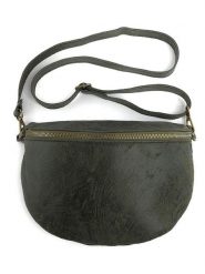 Marlon Skórzana saszetka w kolorze khaki - 25 x 19 x 7 cm rozmiar: onesize. Brązowe nerki i saszetki Marlon, bez wzorów, z materiału, sportowe, bez dodatków. Za 254.74 zł.