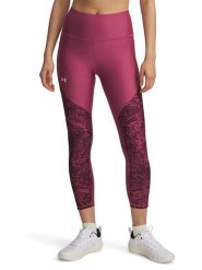 Under Armour Legginsy sportowe "Tech" w kolorze jagodowym rozmiar: L. Różowe legginsy Under Armour, bez wzorów, z materiału, sportowe. Za 148.61 zł.