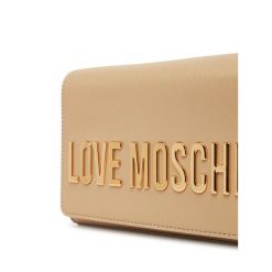 Torebka LOVE MOSCHINO. Żółte kopertówki Love Moschino, bez wzorów, wizytowe, bez dodatków. Za 369.99 zł.