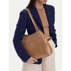 Torebka MEXX. Brązowe torebki klasyczne Mexx, bez wzorów, klasyczne, bez dodatków. Za 229.99 zł.