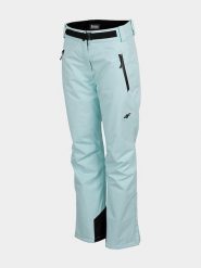 4F Spodnie narciarskie w kolorze błękitnym rozmiar: M. Niebieskie spodnie dresowe 4f, bez wzorów. Za 395.94 zł.