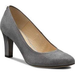 Półbuty KOTYL - 883 Szary Włos. Szare czółenka marki Kotyl, z materiału, eleganckie. W wyprzedaży za 209.00 zł.
