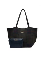 Barbour Torebka LBA0517TN43 Zielony. Zielone shopper bag Barbour, bez wzorów, z materiału, bez dodatków. Za 744.99 zł.