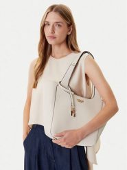 Guess Torebka Calista HWBG73 34220 Biały. Białe torebki klasyczne Guess, z aplikacjami, ze skóry, bez dodatków. Za 359.99 zł.