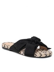 Jenny Fairy Espadryle WSS20482-02 Czarny. Czarne espadryle Jenny Fairy, bez wzorów, z materiału, bez obcasa. Za 89.99 zł.