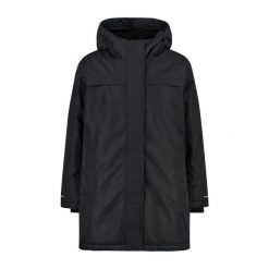 Parka dziecięca turystyczne CMP 34K3375. Niebieskie płaszcze CMP, bez wzorów, casualowe, bez kaptura. Za 384.50 zł.