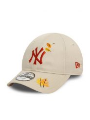 New Era Czapka z daszkiem Toddler Icon 9Forty Toddl 60565301 Beżowy. Brązowe czapki z daszkiem New Era, bez wzorów, z bawełny. Za 69.99 zł.