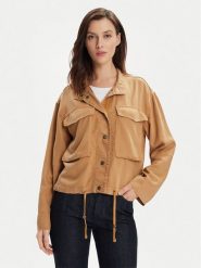 ONLY Kurtka przejściowa Kenya 15308202 Brązowy Regular Fit. Brązowe kurtki ONLY, xl, bez wzorów, z lyocellu, bez kaptura. Za 139.99 zł.