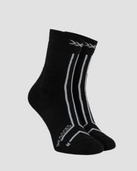 Skarpety unisex X-Socks TRAILRUN TERRASKIN EXPERT CREW X BLACK/X WHITE B124. Czarne skarpetki X-Socks, bez wzorów. Za 170.00 zł.