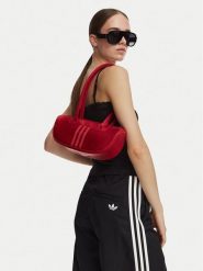 Adidas Torebka Bowling Bag Satin IA6115 Czerwony. Czerwone torebki klasyczne adidas, bez wzorów, z materiału, bez dodatków. Za 197.99 zł.