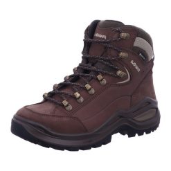 Buty trekkingowe damskie Lowa Renegade Evo Mid Gtx. Brązowe buty trekkingowe Lowa, bez wzorów, z materiału, za kostkę, bez zapięcia, trekkingowe. Za 1,121.00 zł.