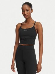 Guess Biustonosz top V6GP14 K3056 Czarny. Czarne topy Guess, l, z aplikacjami, z syntetyku, bez kołnierzyka, bez ramiączek. Za 214.99 zł.