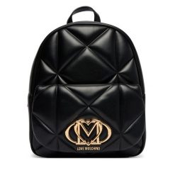 Plecak LOVE MOSCHINO. Czarne plecaki Love Moschino, bez wzorów, bez dodatków. Za 1,049.00 zł.