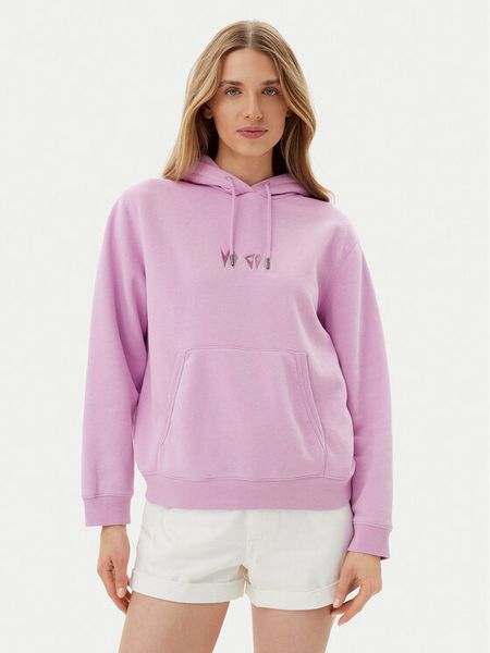 Volcom Bluza Spikstone B4112507 Fioletowy Classic Fit. Fioletowe bluzy Volcom, l, bez wzorów, z bawełny, bez kaptura. Za 179.99 zł.