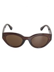MOSS COPENHAGEN Damskie okulary przeciwsłoneczne w kolorze brązowo-jasnobrązowym rozmiar: onesize. Brązowe okulary przeciwsłoneczne Moss Copenhagen, bez wzorów, z tworzywa sztucznego, szklane. Za 47.95 zł.