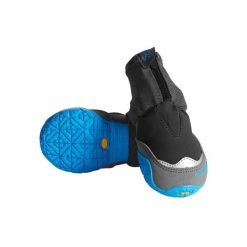 Buty dla psa Ruffwear Polar Trex Winter Dog Boots. Czarne buty treningowe RUFFWEAR, bez wzorów, z polaru, bez zapięcia, outdoorowe. Za 335.99 zł.