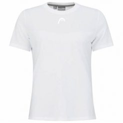 Koszulka sportowa damska Head Performance 2023. Białe t-shirty sportowe Head, l, bez wzorów, z materiału, bez ramiączek, na fitness i siłownię. Za 261.00 zł.