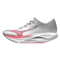 Damskie buty do biegania Mizuno Wave Rebellion Flash 3. Białe buty do biegania Mizuno, bez wzorów, bez zapięcia, do biegania, mizuno wave. Za 389.99 zł.