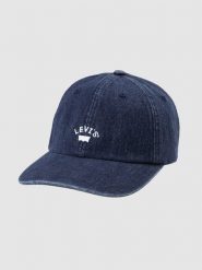 Levi's Czapka w kolorze granatowym rozmiar: onesize. Niebieskie czapki z daszkiem Levi's, bez wzorów, z bawełny. Za 93.07 zł.