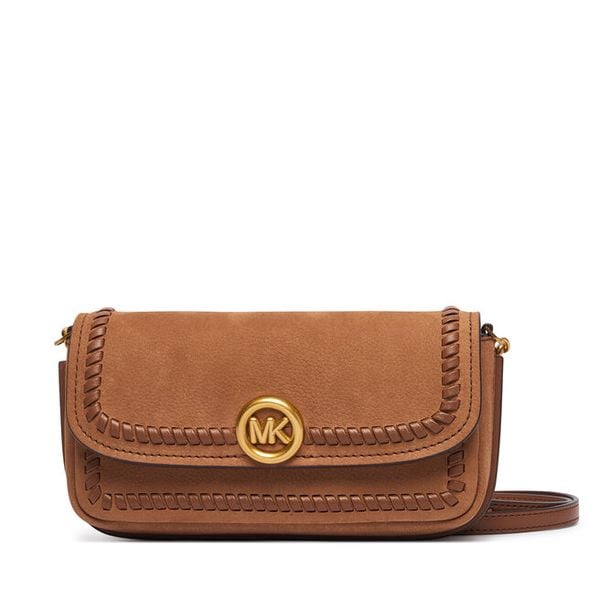 Torebka MICHAEL Michael Kors. Brązowe listonoszki MICHAEL Michael Kors, bez wzorów, bez dodatków. Za 1,129.00 zł.