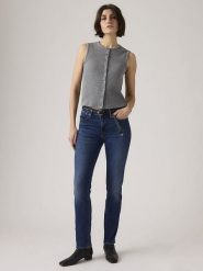 Levi's Dżinsy "712" - Slim fit - w kolorze niebieskim rozmiar: W27/L32. Niebieskie jeansy Levi's, l, z aplikacjami, klasyczne. Za 229.95 zł.