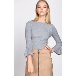 Szary Sweter Mind. Szare swetry Born2be. Za 39.99 zł.