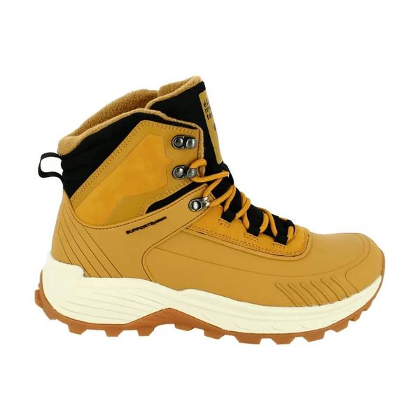 Buty trekkingowe Élémenterre Boulder. Brązowe buty trekkingowe Elementerre, z gumy, bez zapięcia. Za 389.00 zł.