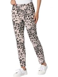 Heine Spodnie w kolorze beżowo-antracytowym rozmiar: 42. Brązowe spodnie materiałowe Heine, bez wzorów, z materiału. Za 104.99 zł.