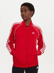Adidas Bluza adicolor Classics SST IK4032 Czerwony Regular Fit. Czerwone bluzy adidas, xl, bez wzorów, z bawełny, bez kaptura. Za 229.99 zł.
