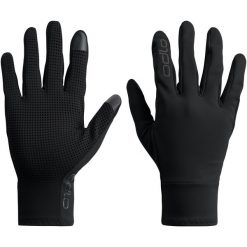 Rękawice Odlo Gloves full finger MULTISPORT LIGHT. Czarne rękawiczki ODLO, bez wzorów, sportowe. Za 145.94 zł.