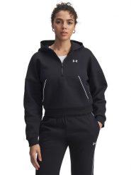 Under Armour Bluza polarowa w kolorze czarnym rozmiar: XXL. Czarne bluzy z kapturem Under Armour, xxl, bez wzorów, z polaru, bez kaptura. Za 165.31 zł.
