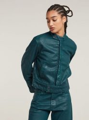 G-Star Kurtka w kolorze morskim rozmiar: L. Niebieskie kurtki G-Star, l, bez wzorów, retro, bez kaptura. Za 279.78 zł.