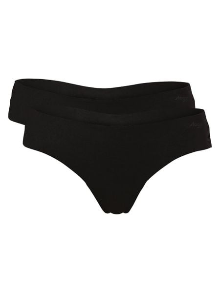 Sloggi stringi hipster pakowane po 2 szt. Kobiety czarny, XL. Czarne stringi Sloggi, bez wzorów. Za 79.95 zł.