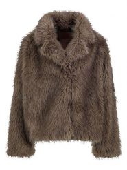 Eight2Nine Kurtka pluszowa w kolorze brązowym rozmiar: XL. Brązowe kurtki Eight2Nine, xl, bez wzorów, bez kaptura. Za 234.95 zł.
