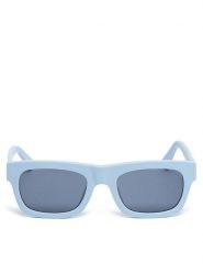 Roxy Okulary przeciwsłoneczne RX6779 Niebieski. Niebieskie okulary przeciwsłoneczne Roxy, bez wzorów, z tworzywa sztucznego, plastikowe. Za 139.99 zł.