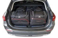 Torby Do Bagażnika Mercedes-Benz C Kombi 2021+ 5Szt Kjust. Czarne torby podróżne KJUST, bez wzorów, z kauczuku. Za 1,459.00 zł.