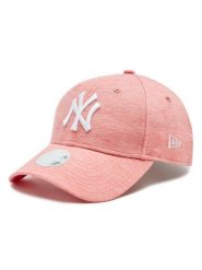 New Era Czapka z daszkiem Yankees Jersey 60298632 Różowy. Czerwone czapki z daszkiem New Era, bez wzorów, z jersey. Za 129.99 zł.