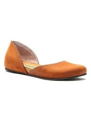 Comfortfusse Skórzane baleriny w kolorze brązowym rozmiar: 40. Brązowe baleriny Comfortfüße, bez wzorów, ze skóry, bez obcasa, bez zapięcia. Za 260.99 zł.