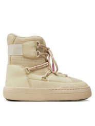 Moon Boot Śniegowce Park Sneaker Boot 80D2470060 Beżowy. Brązowe śniegowce Moon Boot, bez wzorów, ze skóry, bez zapięcia. Za 899.99 zł.