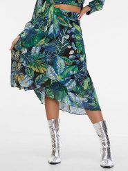 Orsay Spódnica w kolorze zielono-niebieskim rozmiar: 36. Zielone spódnice Orsay, na co dzień, bez wzorów, midi, proste. Za 78.99 zł.