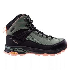 Buty Elbrus Engen Mid Wp Gr W 92800555459 zielone. Zielone buty trekkingowe z gumy, bez zapięcia. Za 700.13 zł.