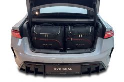 Torby Do Bagażnika Byd Seal Ev 2022+ 5Szt Kjust. Czarne torby podróżne KJUST, bez wzorów, z kauczuku. Za 1,398.00 zł.